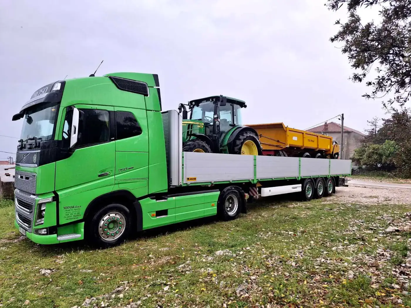 Volvo FH16 750 tvrtke NISMAR